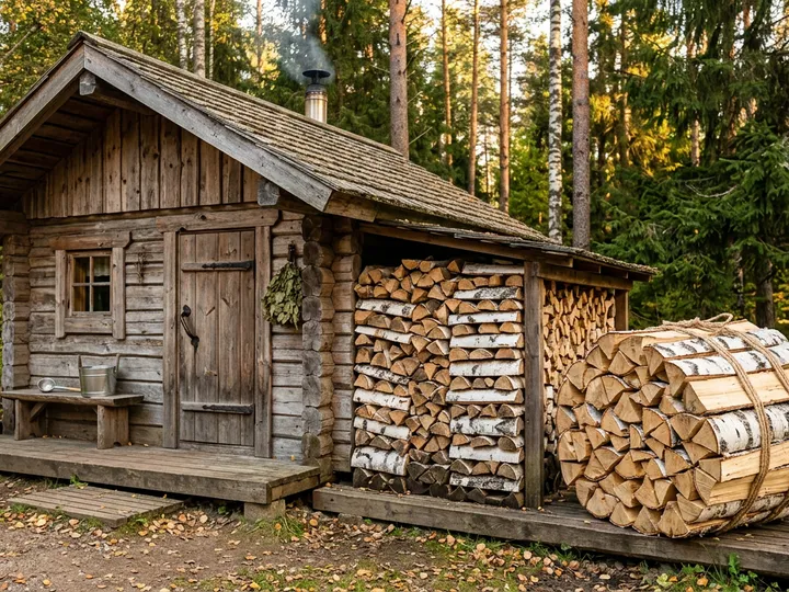 Дровник под ключ — Рождествено